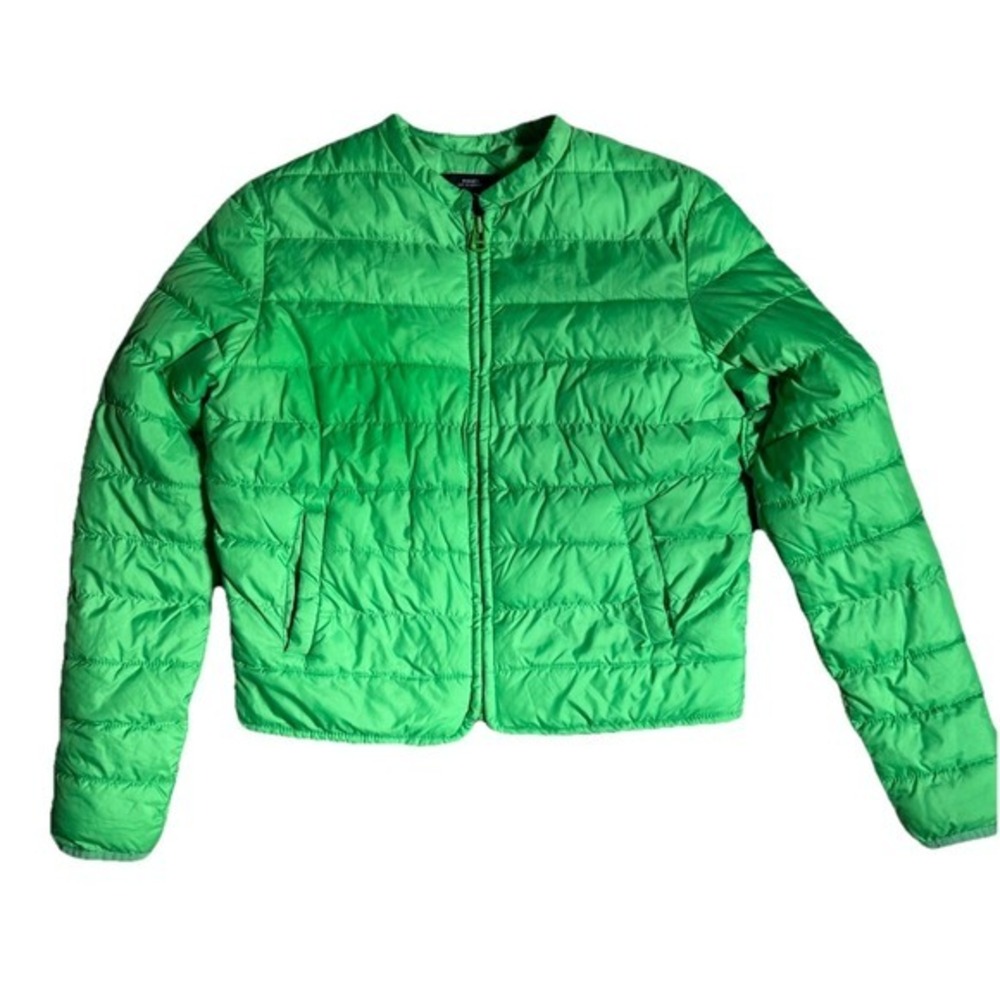 Gap Outdoor Edition Women's XS Petite Cabo Green Collarless Puffer